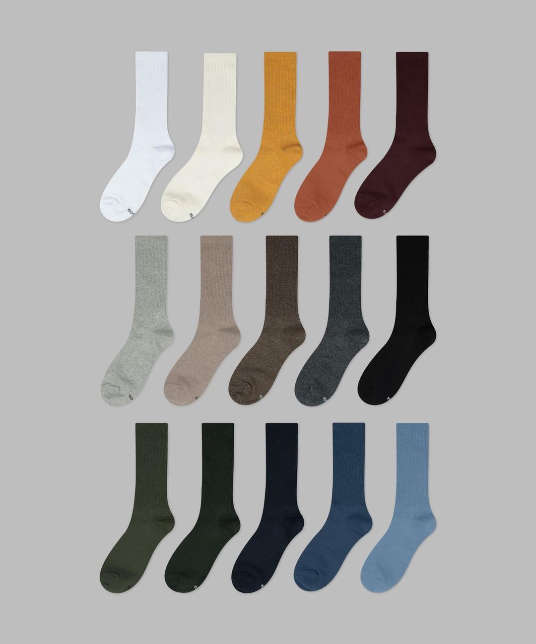 일오공칠(IL-O-GONG-CHIL)  [5PACK] 1507 유니섹스 컬러 트라우져 삭스 - 컬러선택형 - 사이즈 & 후기 | 무신사