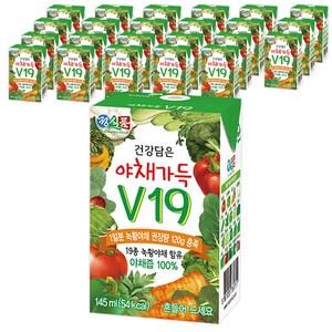 정식품 건강담은 야채가득 야채즙 V19