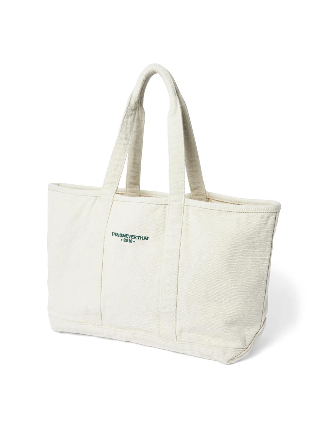 Washed Canvas Tote Bag Natural