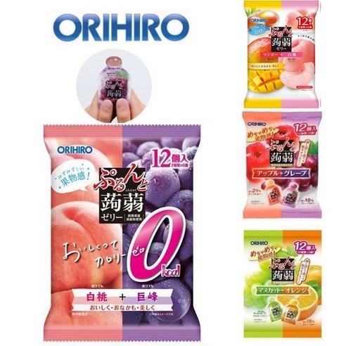 일본 오리히로 곤약젤리 8가지맛 총48개, 240g, 4개 - 곤약젤리 | 쿠팡