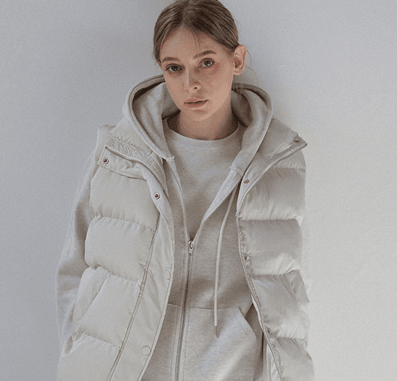 멜로우 웰론 패딩조끼