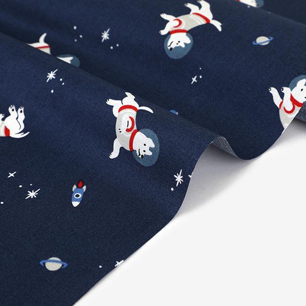 ■ Fabric (cotton) - 844 Space dog(C20)