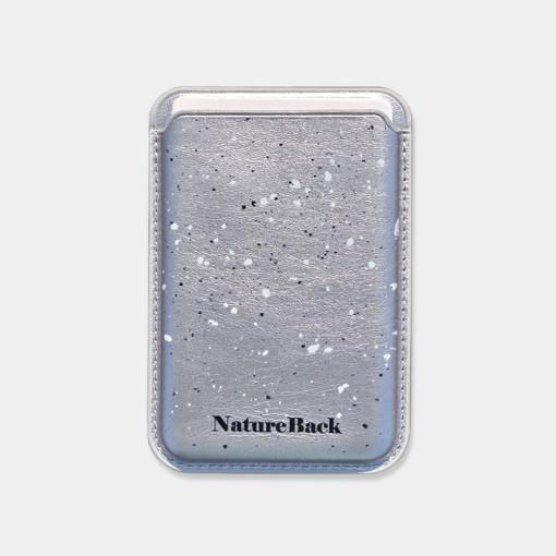 [네이처백] 더스트 맥세이프 카드지갑 (silver)