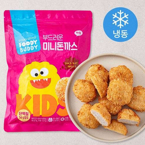 푸디버디 부드러운 미니돈까스 (냉동), 480g, 1개 - 돈까스 | 쿠팡