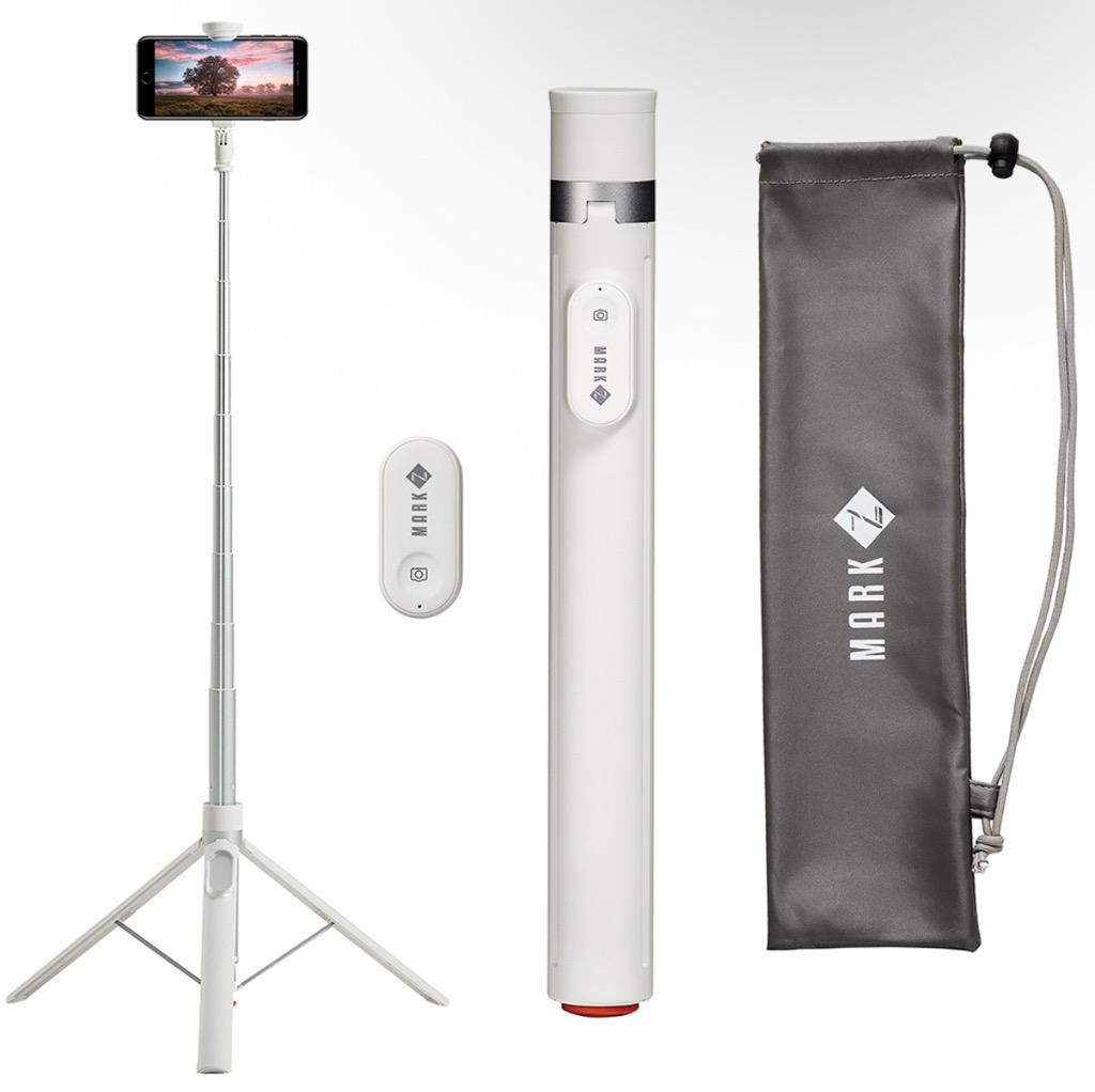 마크제트 1.7M 인피니티 셀카봉 삼각대 블루투스 핸드폰 셀카봉 아이폰 삼각대