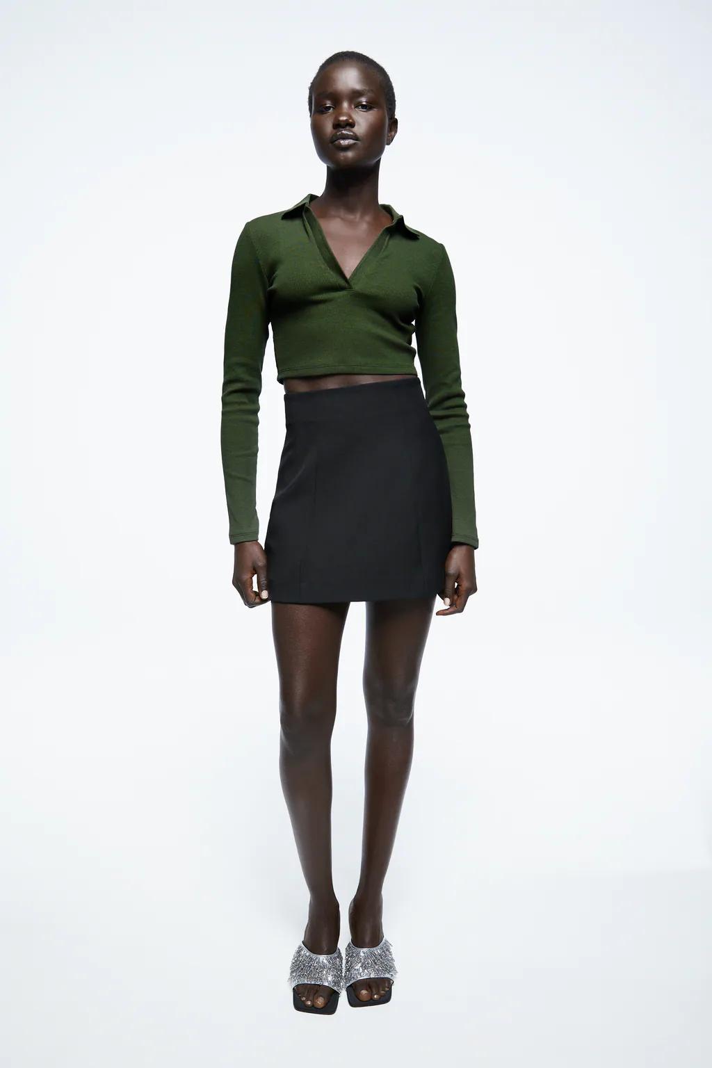 리브드 폴로셔츠