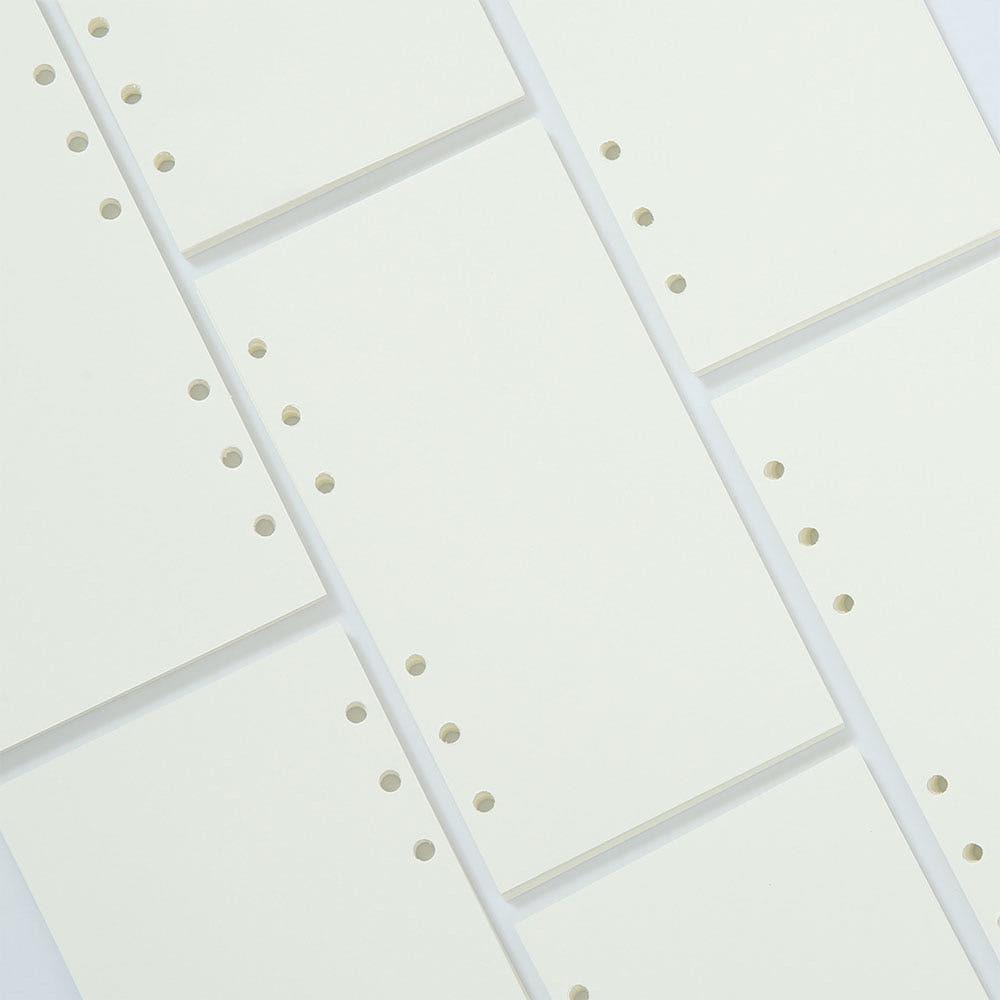 6공 다이어리 바인더 속지 무지 A6 - 45장