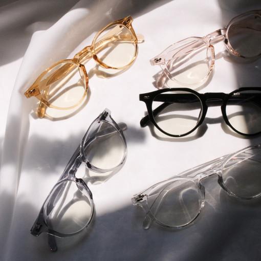 투명 뿔테 안경 조니뎁 블루라이트차단 안경 패션 남자 여자 시력보호 얼굴형에맞는 안경 테