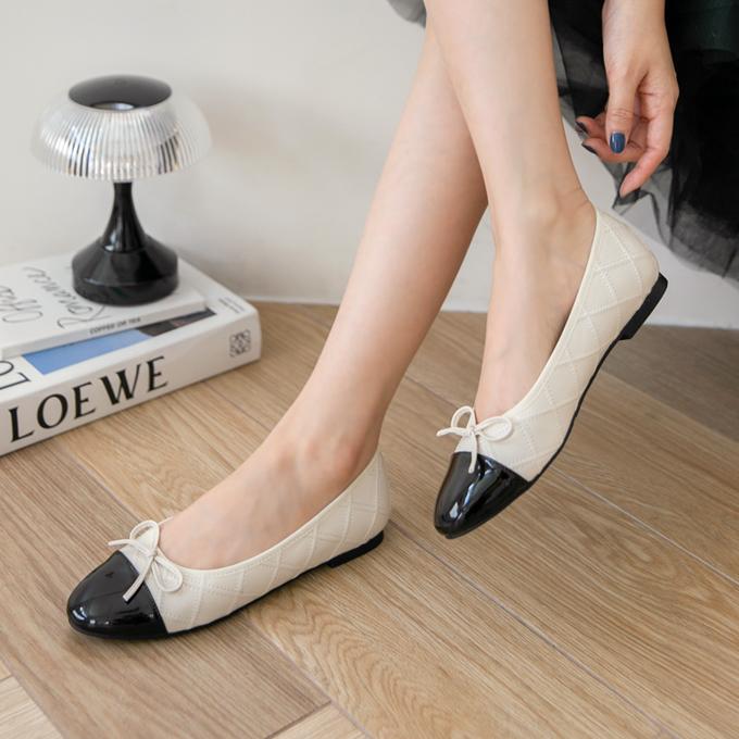 (무중력깔창) 유앤미 리본 플랫(1cm)