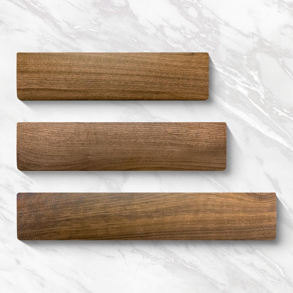 FL CMMK 월넛 팜레스트 키보드 손목 받침대