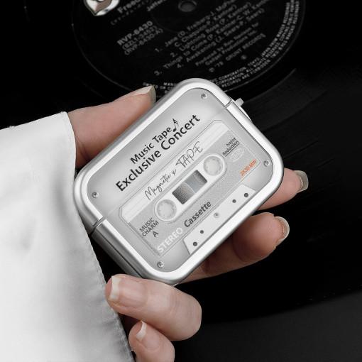 빈티지 테이프 디자인 에어팟케이스