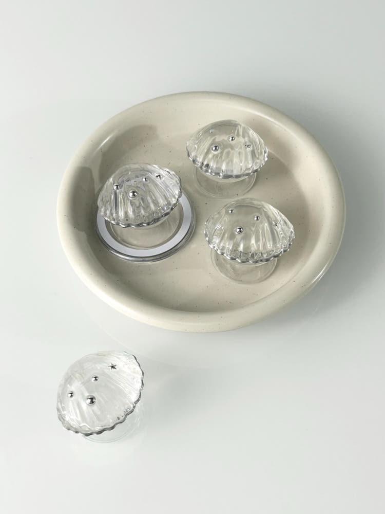 크리스탈 조개 그립 톡홀더 스마트톡