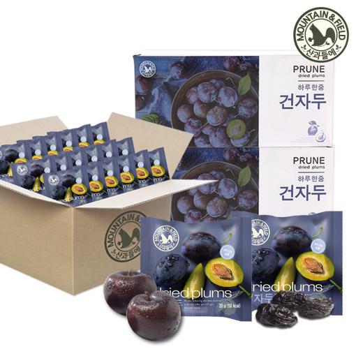 산과들에 하루건자두 20봉 박스 / 20g x30봉 (푸룬)