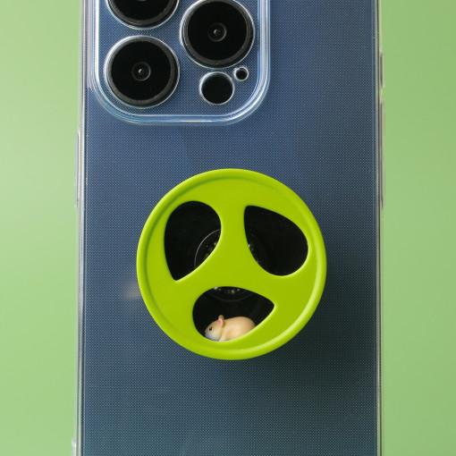 시미어처 돌아가는 햄스터 쳇바퀴 그립 스마트톡 핸드폰 거치대