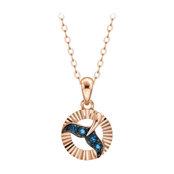 14k/18k 행운고래꼬리 목걸이