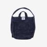 The Museum Visitor Cubic Logo Stitched Tote Bag
