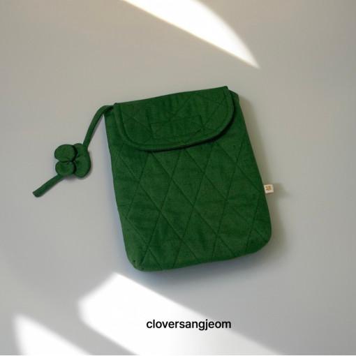 팔마파우치 네잎클로버 찍찍이 이북리더기파우치 크레마모티브파우치 오닉스페이지 크레마모티프