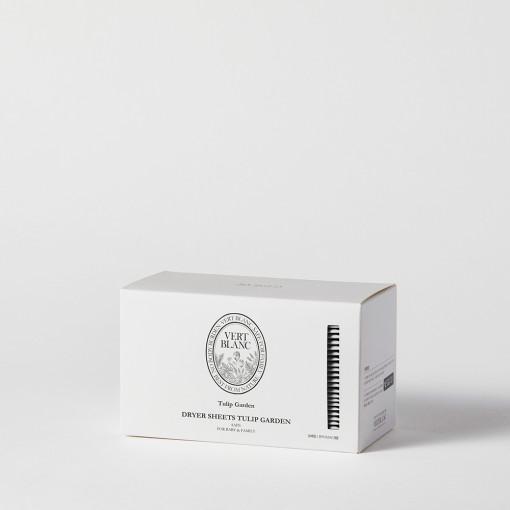 베르블랑 드라이 건조기시트 건조기 섬유유연제 튤립가든향 30매 1박스