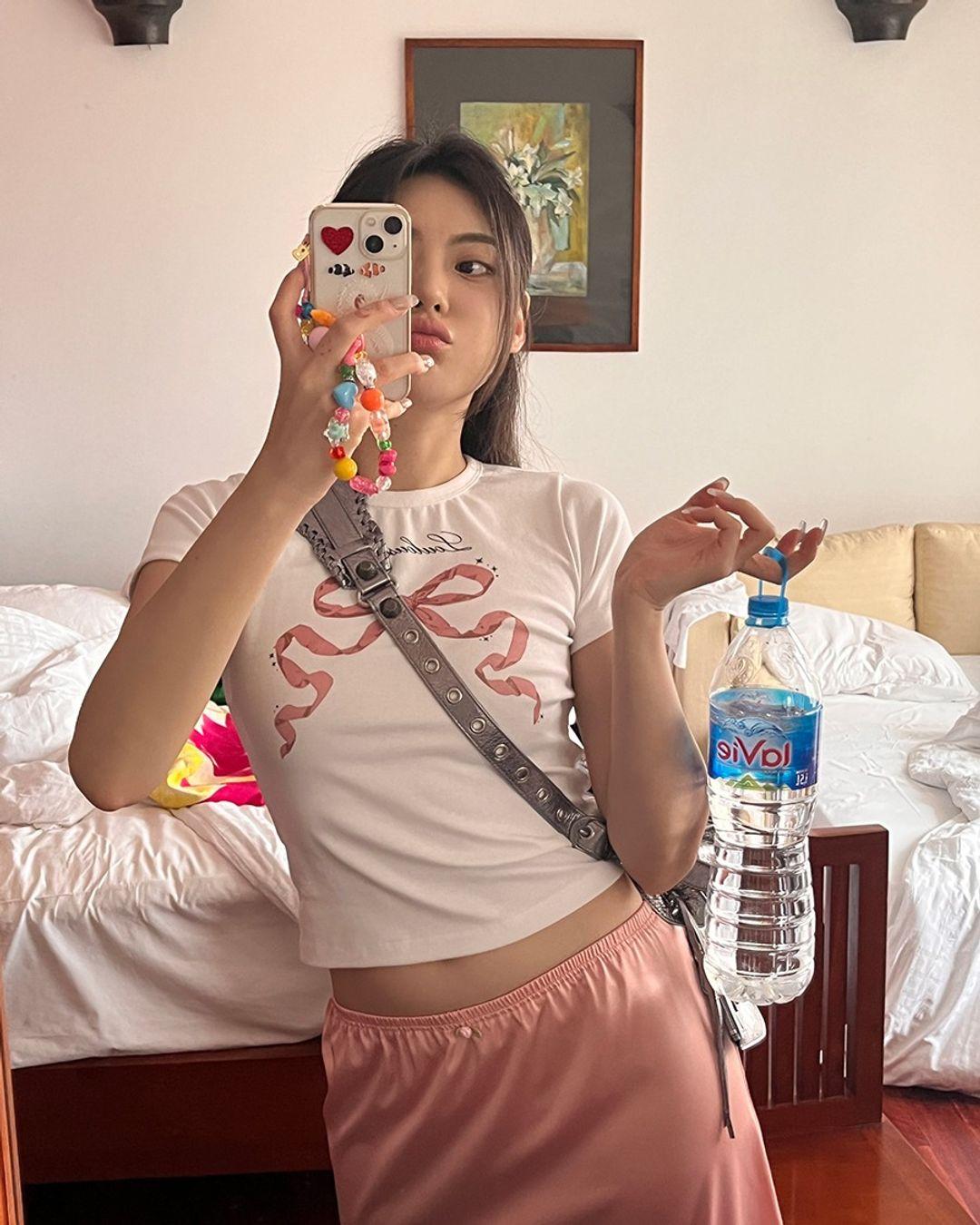 [MADE] Loulou Ribbon T-shirt (Ivory)