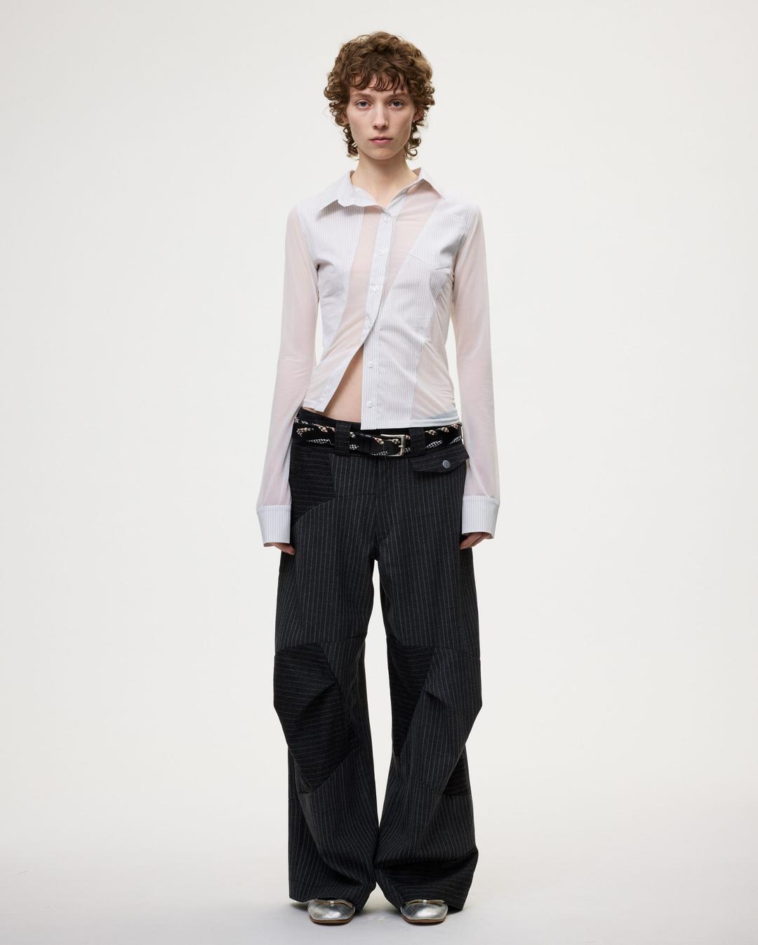 Moira Wide Leg Trousers Mono
