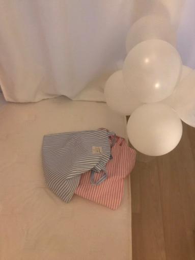 썸머 휴양지 스트라이프 에코백 - 올 여름 필수템 [2color]