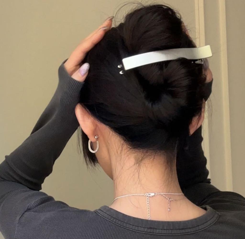 루센트 메탈 집게핀 1+1