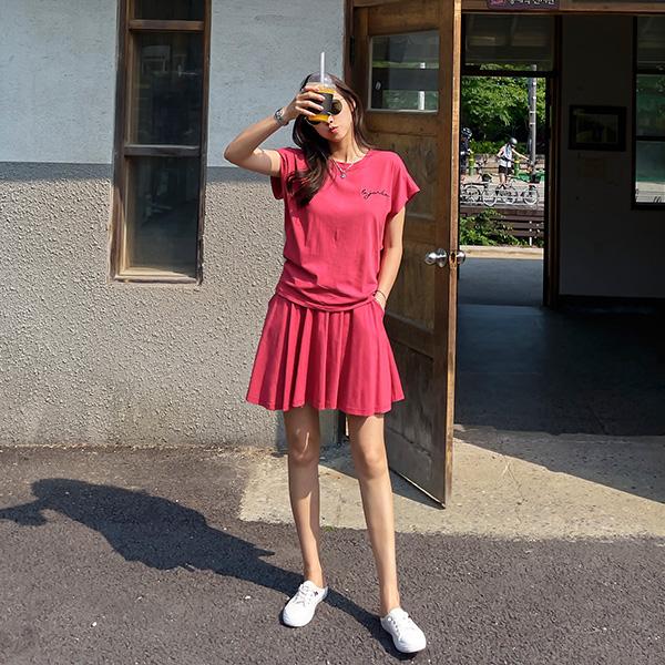 자체제작/제이 치마바지 세트 #96074