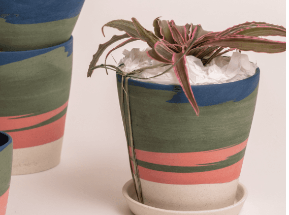 유럽 토분에 지친 식집사들을 위해, '한국적인' 색 토분