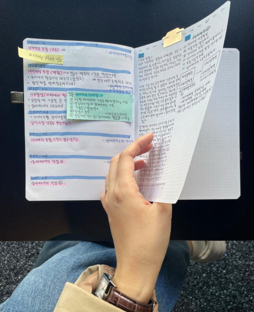 옥토 에세테라 다이어리