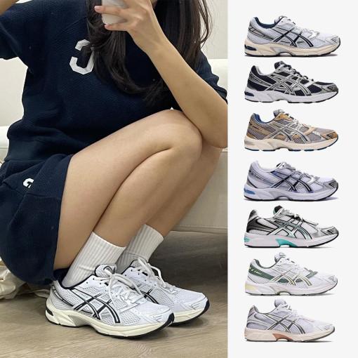 (국내매장판) 아식스 젤 1130 화이트 미드나잇 퓨어 실버 클라우드 그레이