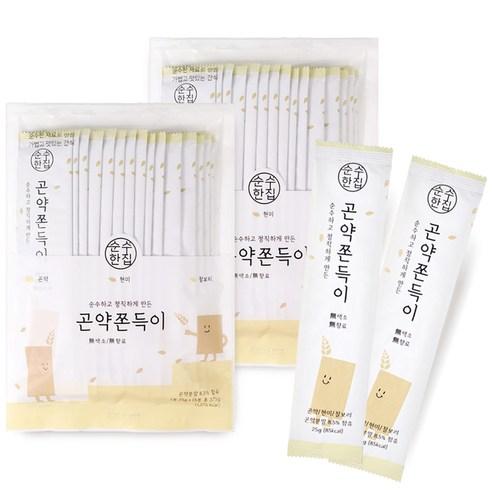순수한집 곤약 쫀드기