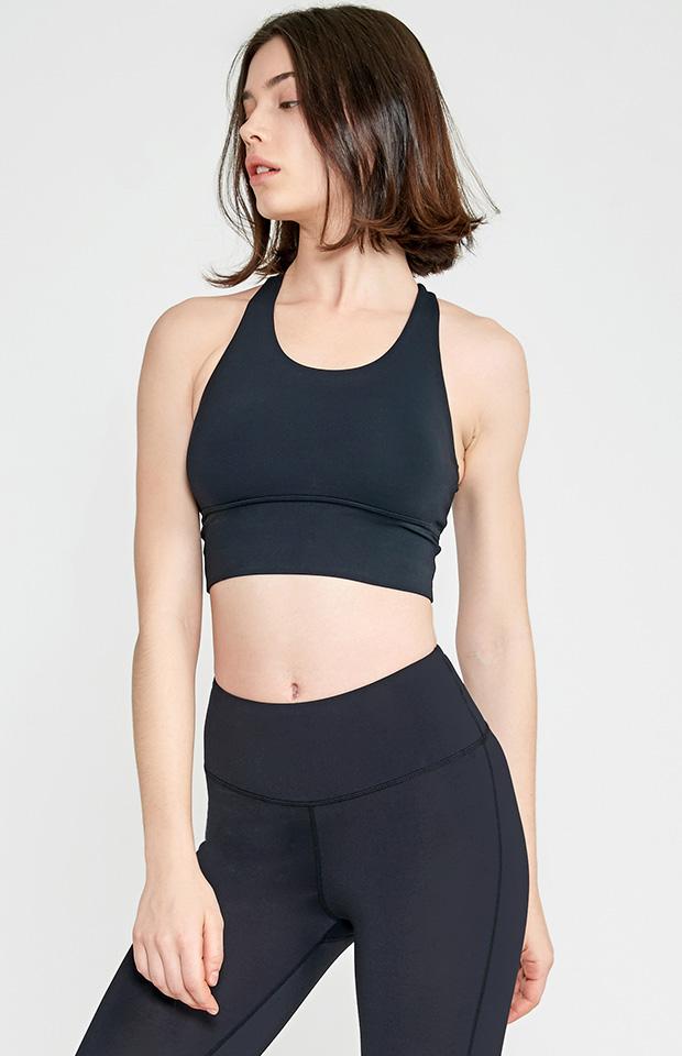 [20SS] 원더렉스 X백 브라탑 블랙