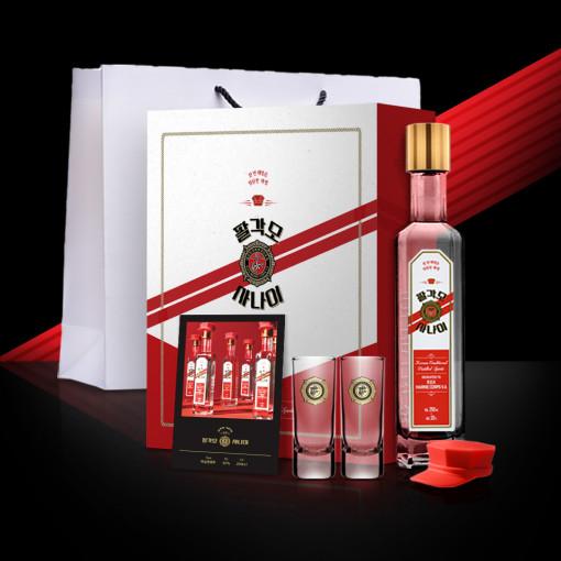 팔각모 사나이 전용잔 선물세트 33도 250ml