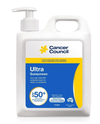 호주 캔서카운슬 선크림 1L Cancer Council SPF 50 Ultra