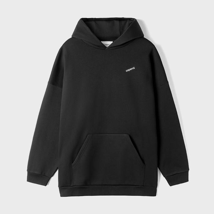 (W) 혼 후디 드레스 블랙 HORN HOODED DRESS BLACK