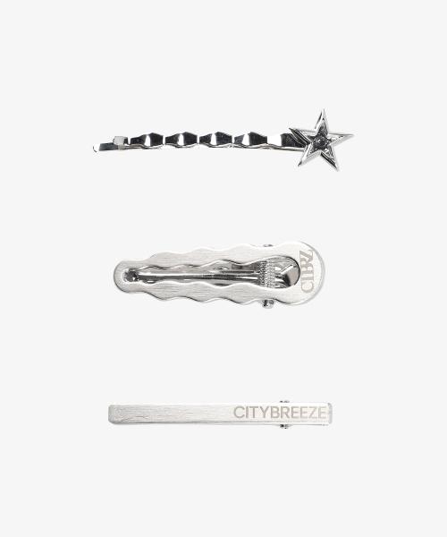 SET) 스타 헤어핀 세트_SILVER