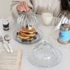 드레스 플리츠 유리돔 커버 디저트트레이 케이크트레이