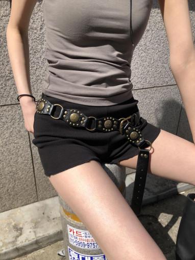 히피 와이드 벨트(2cols)