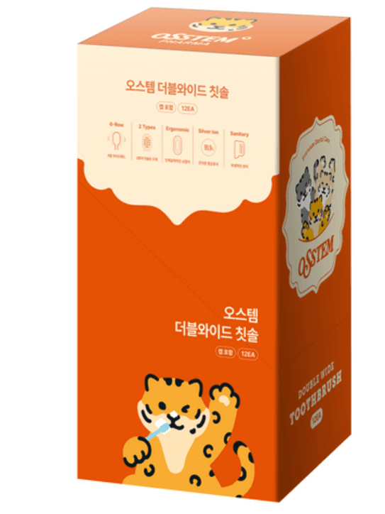 오스템파마 더블와이드 칫솔 4종 x 3p 세트, 1세트 - 칫솔 | 쿠팡
