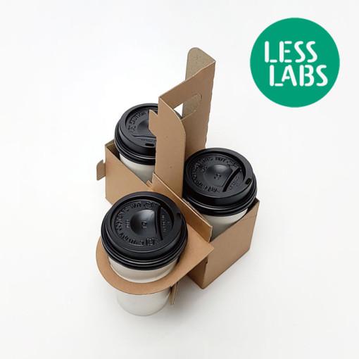 커피 캐리어 3잔 5잔 가능 1구 원플러스 캐리어 테이크아웃 음료 200개 : 레스랩스