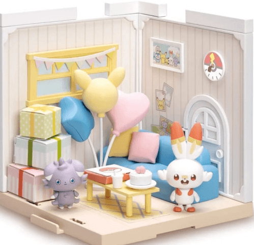 타카라토미 포켓피스 하우스 냐스퍼 염버니 포켓몬 피규어