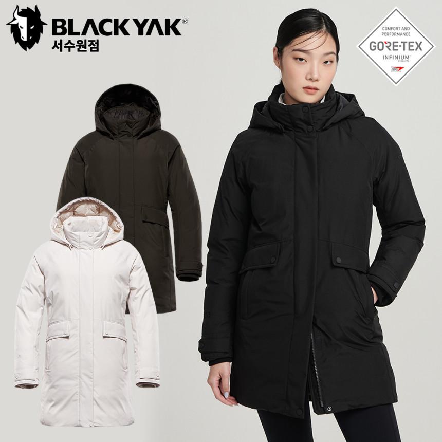 블랙야크 롱패딩 고어텍스패딩 구스다운자켓 여성