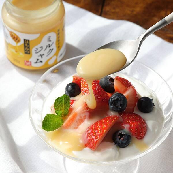 北海道から　新鮮放牧牛乳のミルクジャム　はちみつ　140g - カルディコーヒーファーム オンラインストア