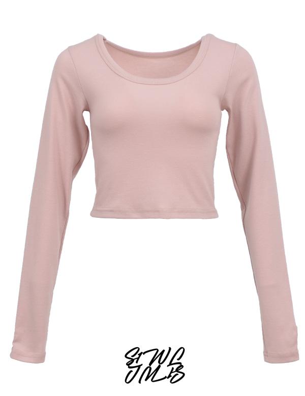 (2차 입고 완료) creamy warmer tee (baby pink)