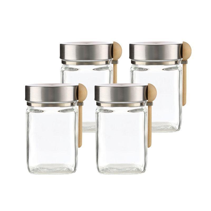 [행사] 아이락 우드스푼 캐니스터 280ml 2+2