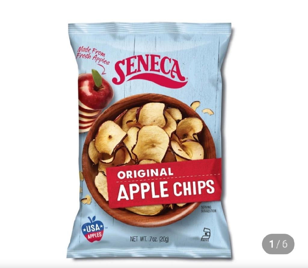 [4500봉 판매 돌파] 세네카 애플칩 10개 (오리지널 시나몬 캬라멜 자유구성 OK [원산지: 미국]