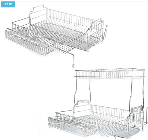 [manomano] 스토피아 프라임 확장형 식기건조대 소 1단 2단 영인정공 4BNK 스텐건조대 주방 싱크대 그릇