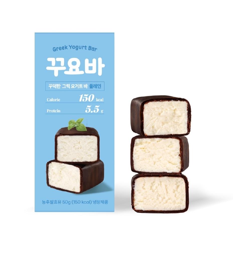 [오리지널맛] 꾸덕함에 반할 시간 초격차 그릭요거트바 꾸요바, 50g, 10개
