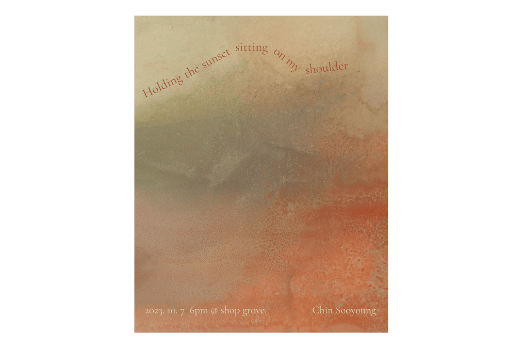 진수영 연주회 - 어깨에 앉은 석양을 잡고서