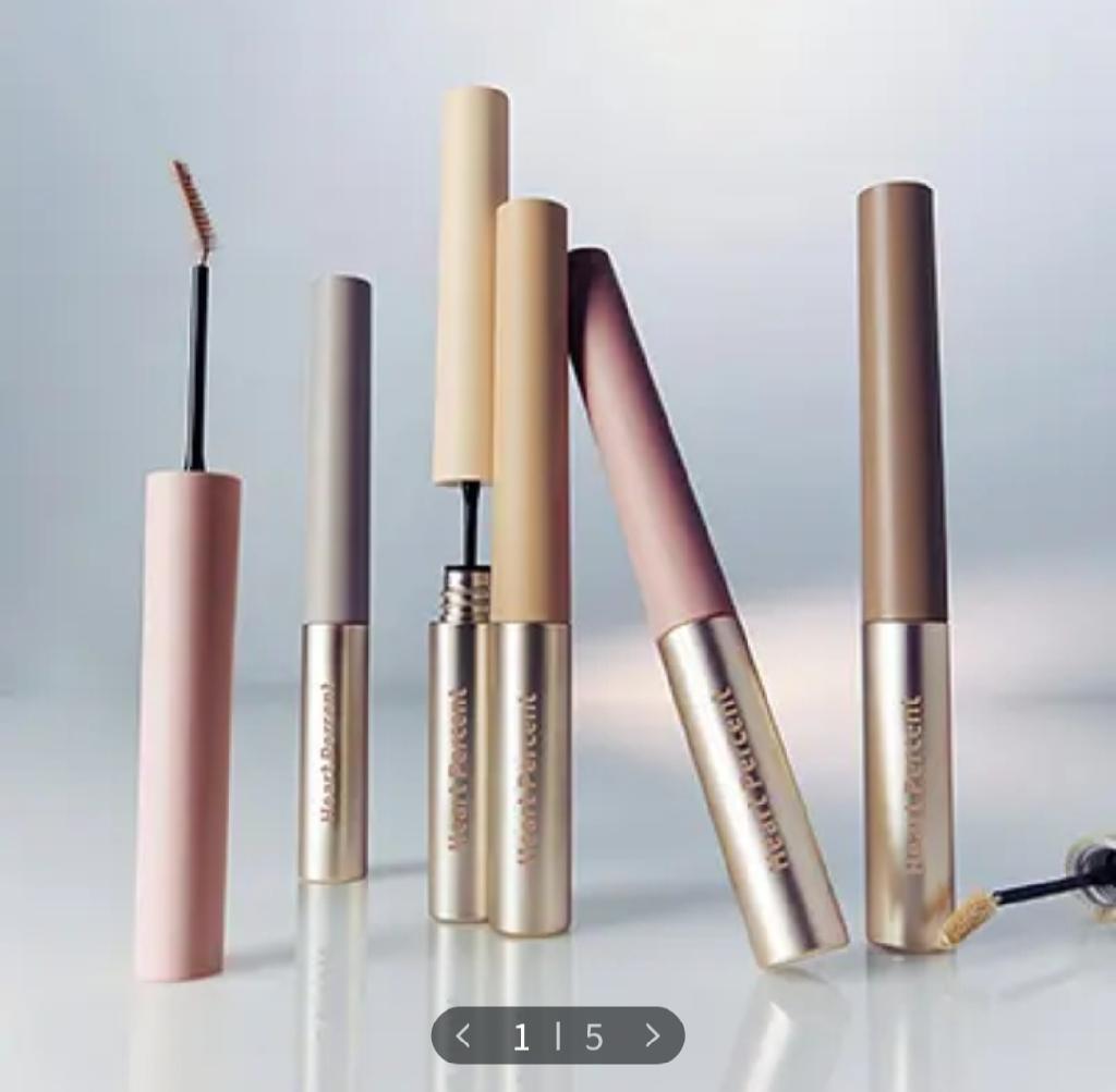 하트퍼센트 도트 온 무드 페이크업 브로우카라 3g 6종